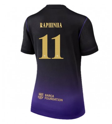 Barcelona Raphinha Belloli #11 Udebanetrøje Dame 2026-27 Kortærmet